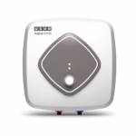 Usha Aqua Swirl 10 Liter 5 Star Storage Water Heater With Copper Heating Element (White Grey), Wall MountingWith Pipes & Free Installation