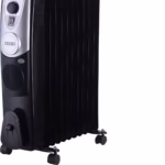 USHA OFR 4211 F Pedestal Room Heater - Black | Overheat Protection | Ideal for Bedroom, Living Room, Dining Room (Indoor Use)